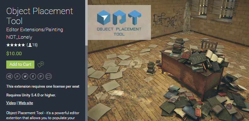 Object Placement Tool v1.02   游戏对象放置工具插件