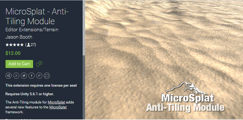 Microsplat AntiTiling 2.11   地形纹理编辑插件