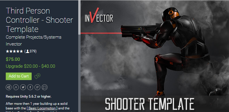 Third Person Controller - Shooter Template 1.2.3