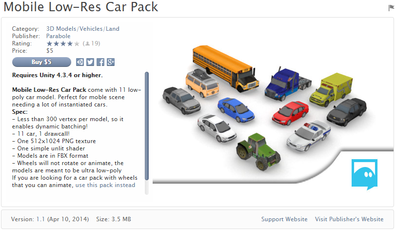 Mobile Low-Res Car Pack   汽车包