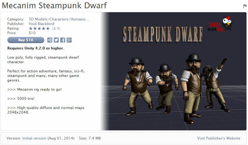 Steampunk Dwarf    蒸汽朋克矮人