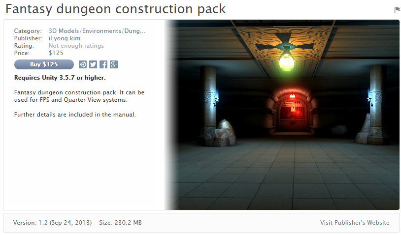 Fantasy dungeon construction pack   幻想的地牢