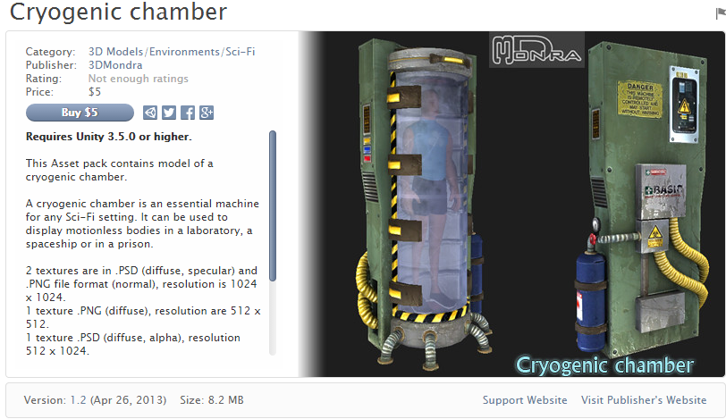 Cryogenic chamber v1.2