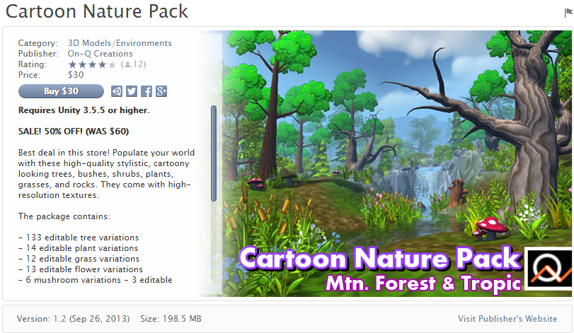 Cartoon Nature Pack   卡通自然包
