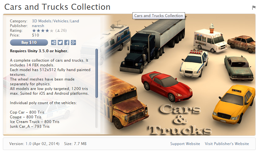 Cars and Trucks Collection     汽车和卡车