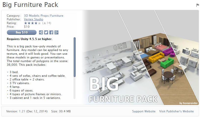 Big_Furniture_Pack   大型家具