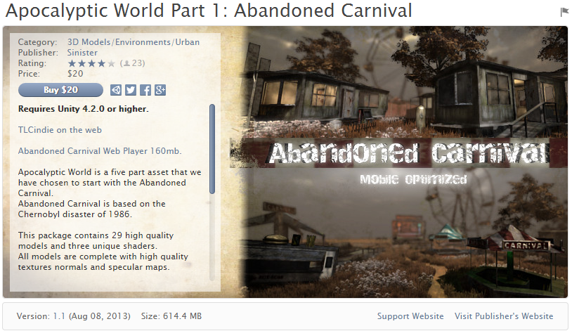 Apocalyptic World Part 1 Abandoned Carnival v1.1   世界末日第一部分...