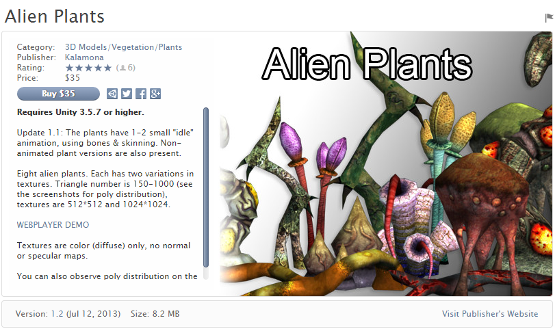 Alien plants    外星植物