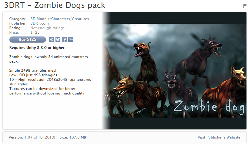 3DRT-characters-Zombie-Dogs-ver_1_0   人物-僵尸狗