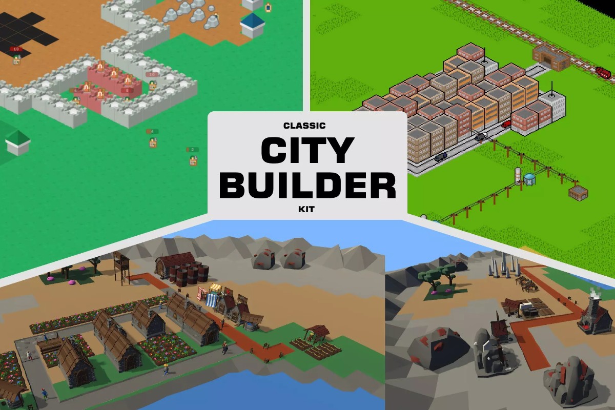 Classic City Builder Kit 1.4.5      城市建造者开发模板