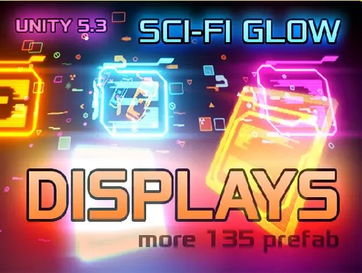 Neon Glow displays vol_1 v1.0         科幻霓虹灯辉光显示器