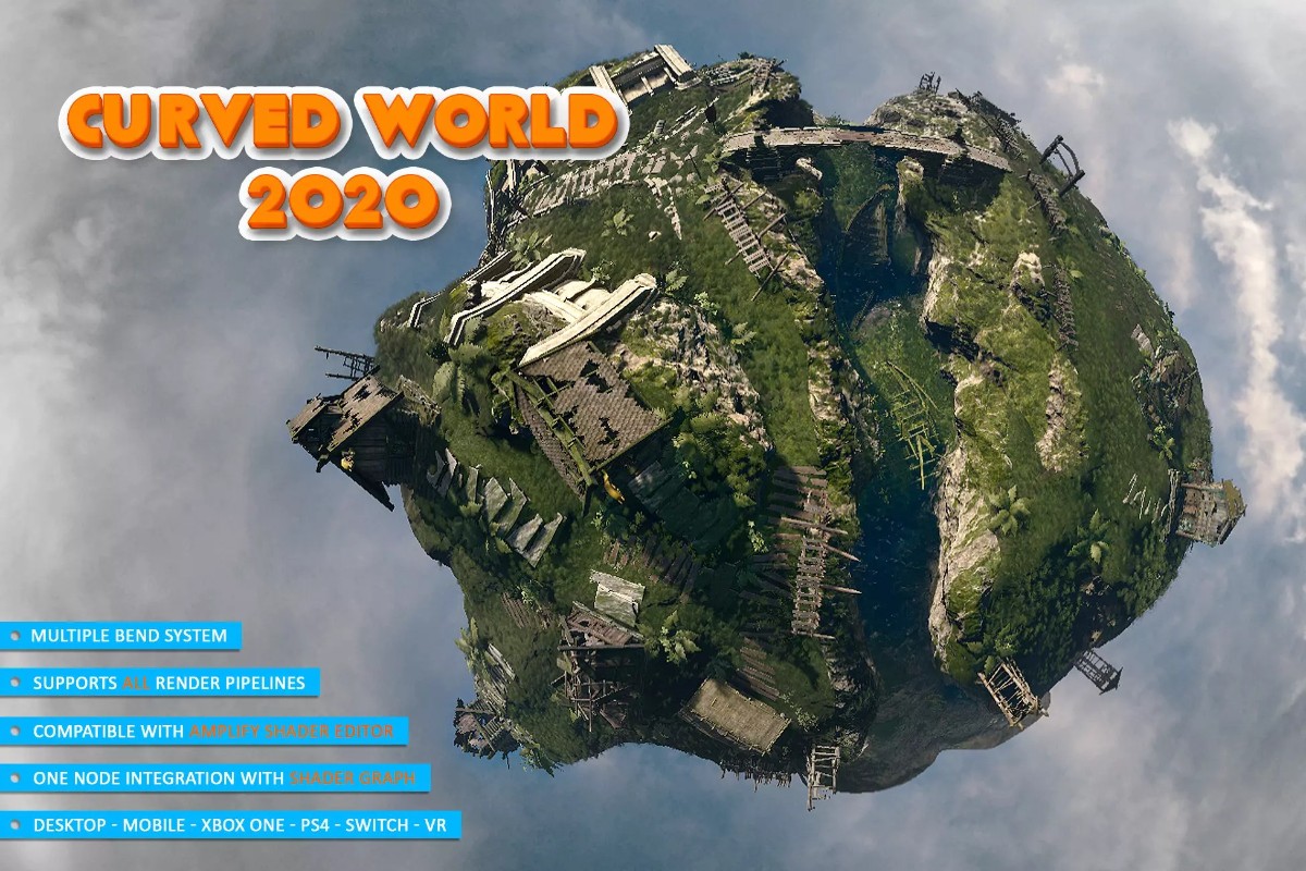 Curved World (2020)2022.4      场景扭弯曲变形着色器