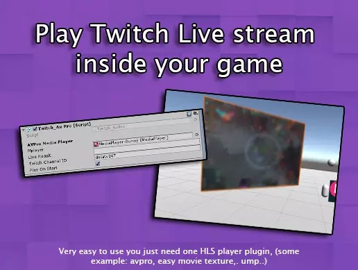 Twitch Live Stream Player - For HLS players 1.6