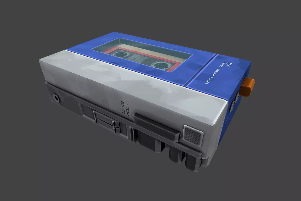 Cassette Player [Retro Electronics] 1.0    录音机 [复古电子]