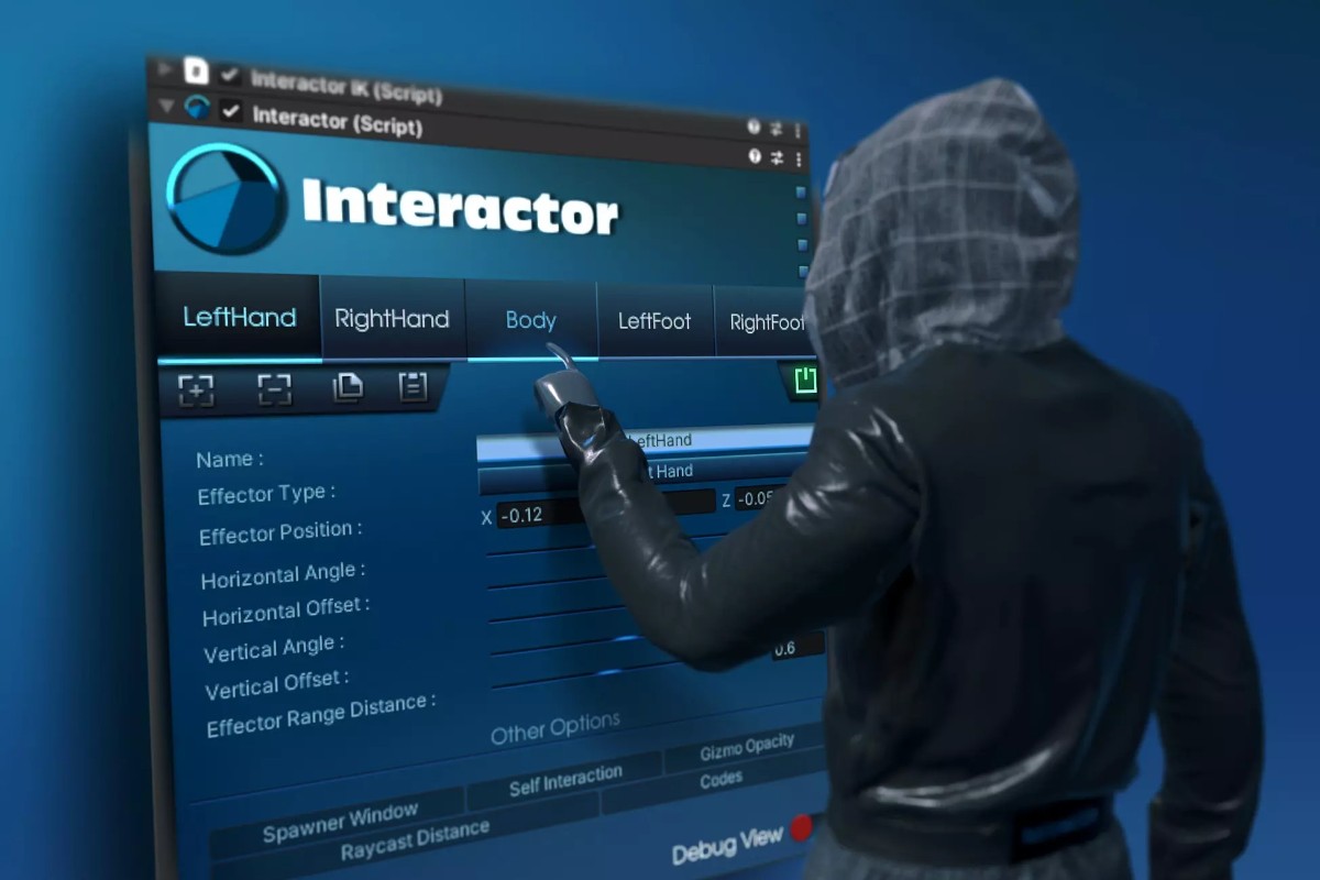 Interactor - Interaction Handler for IK 0.94    3D交互控制