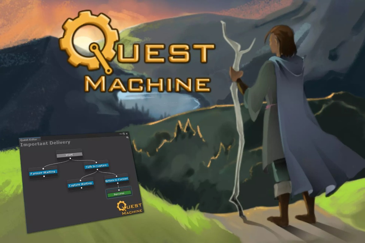 Quest Machine 1.2.21    游戏任务事件创建编辑系统