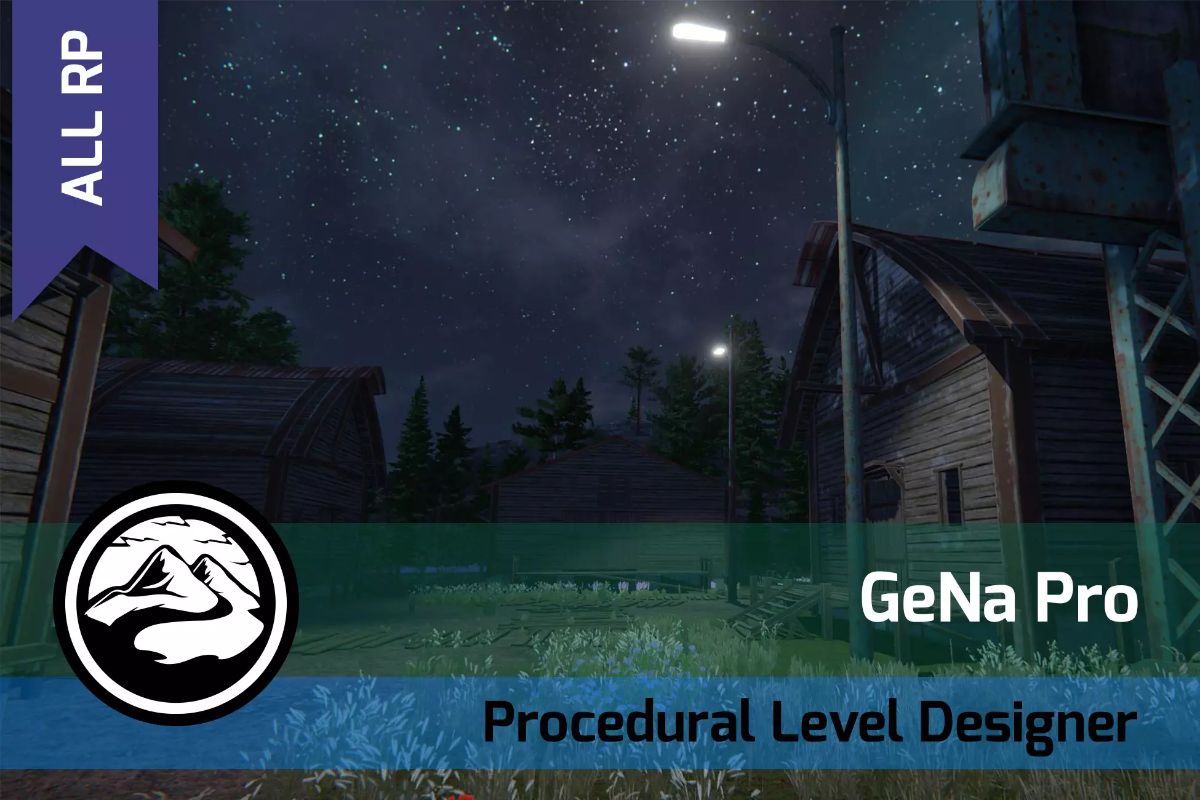 GeNa Pro - Terrains, Villages, Roads & Rivers 3.3.19