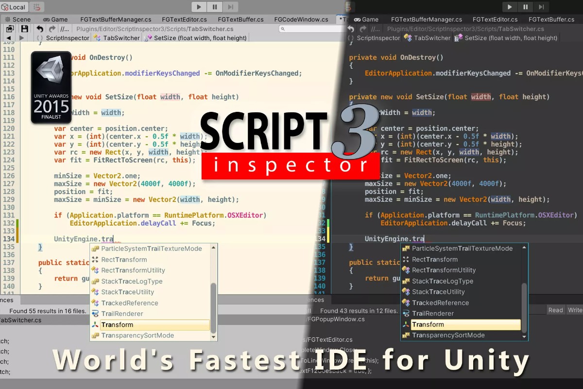 Script Inspector 3 3.0.22f   脚本高亮/内置IDE编辑