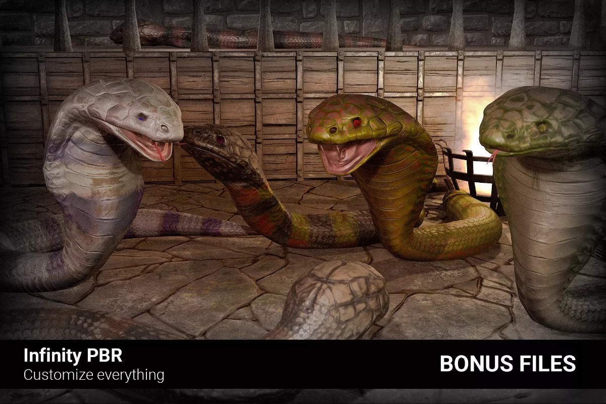 Cobra Snake - Bonus Files 1 1.0眼镜蛇角色