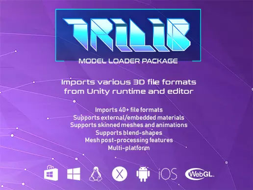 TriLib - Model loader package 2.1.6模型加载导入工具