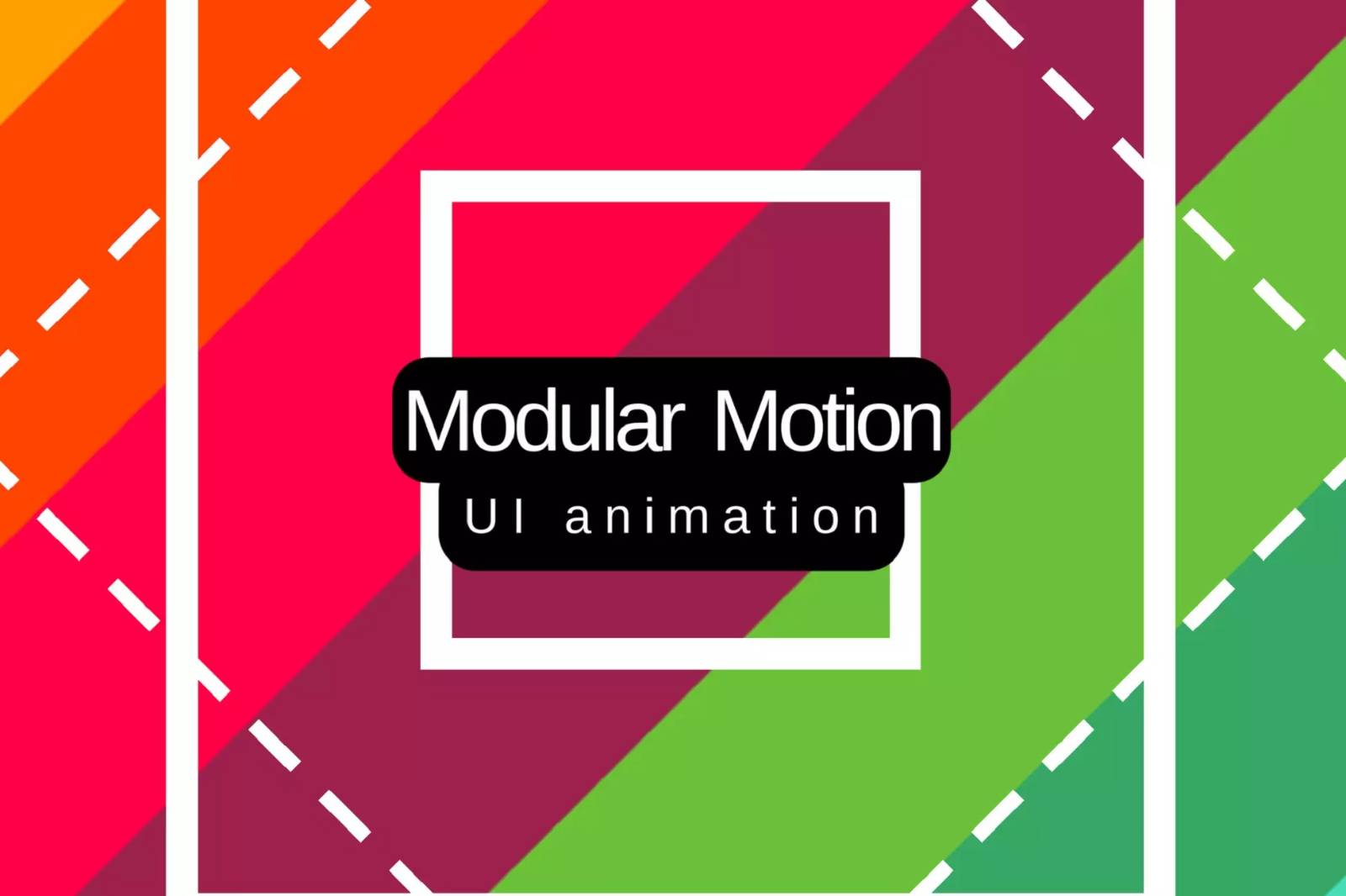 Modular Motion 1.4模块化运动