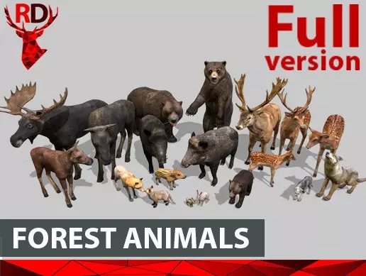 Forest animals 1.0野生动物包