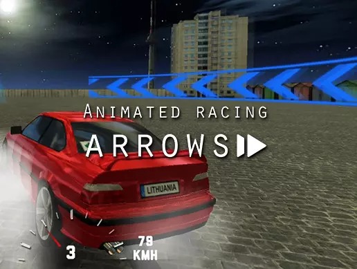 Animated racing arrows 1.0